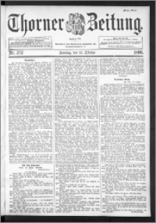 Thorner Zeitung 1896, Nr. 252 Erstes Blatt