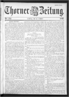 Thorner Zeitung 1896, Nr. 252 Zweites Blatt
