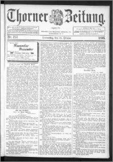 Thorner Zeitung 1896, Nr. 255