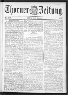 Thorner Zeitung 1896, Nr. 258 Zweites Blatt