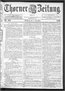 Thorner Zeitung 1896, Nr. 260