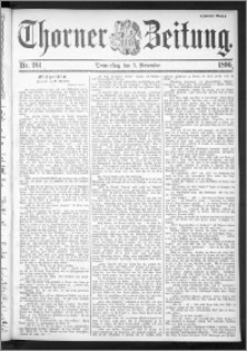 Thorner Zeitung 1896, Nr. 261 Zweites Blatt