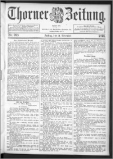 Thorner Zeitung 1896, Nr. 268