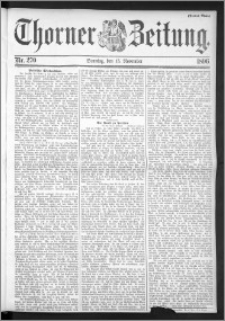 Thorner Zeitung 1896, Nr. 270 Drittes Blatt