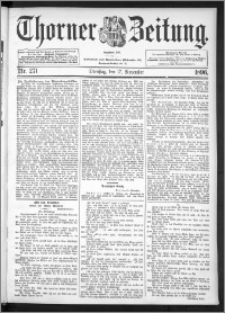 Thorner Zeitung 1896, Nr. 271