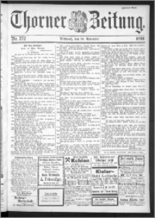 Thorner Zeitung 1896, Nr. 272 Zweites Blatt