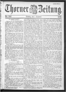 Thorner Zeitung 1896, Nr. 282 Zweites Blatt
