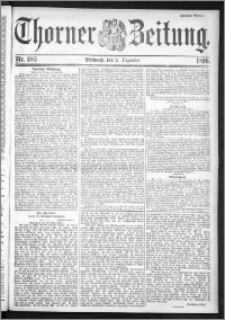 Thorner Zeitung 1896, Nr. 283 Zweites Blatt