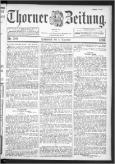 Thorner Zeitung 1896, Nr. 286 Erstes Blatt