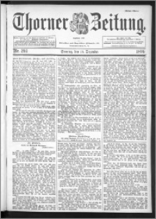 Thorner Zeitung 1896, Nr. 293 Erstes Blatt