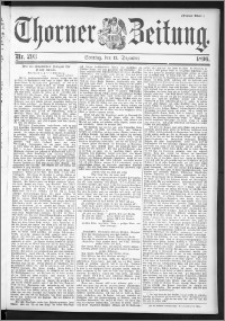 Thorner Zeitung 1896, Nr. 293 Drittes Blatt