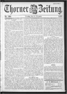 Thorner Zeitung 1896, Nr. 294 Zweites Blatt