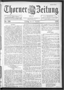 Thorner Zeitung 1896, Nr. 299 Erstes Blatt