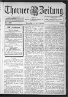 Thorner Zeitung 1896, Nr. 306