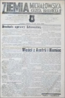 Ziemia Michałowska (Gazeta Brodnicka), R. 1938, Nr 33