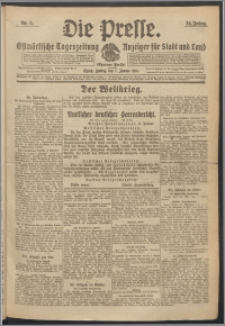 Die Presse 1916, Jg. 34, Nr. 5 Zweites Blatt