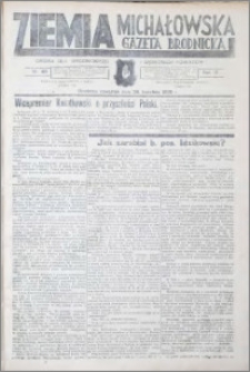 Ziemia Michałowska (Gazeta Brodnicka), R. 1938, Nr 49