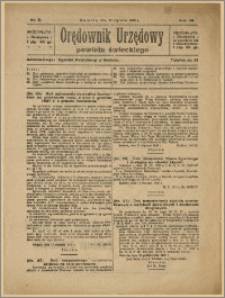 Orędownik Urzędowy Powiatu Świeckiego, 1928, Nr 3