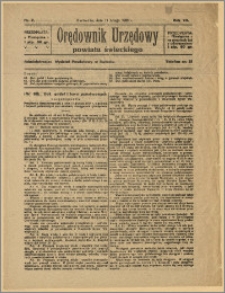 Orędownik Urzędowy Powiatu Świeckiego, 1928, Nr 7