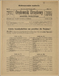 Orędownik Urzędowy Powiatu Świeckiego, 1928, Nr 11