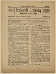Orędownik Urzędowy Powiatu Świeckiego, 1928, Nr 13