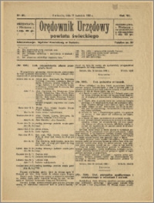 Orędownik Urzędowy Powiatu Świeckiego, 1928, Nr 21