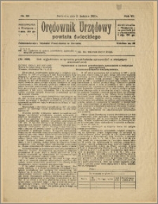 Orędownik Urzędowy Powiatu Świeckiego, 1928, Nr 22