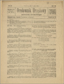 Orędownik Urzędowy Powiatu Świeckiego, 1928, Nr 27