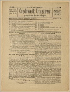 Orędownik Urzędowy Powiatu Świeckiego, 1928, Nr 29