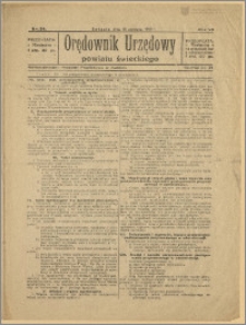 Orędownik Urzędowy Powiatu Świeckiego, 1928, Nr 34
