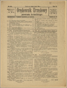 Orędownik Urzędowy Powiatu Świeckiego, 1928, Nr 35