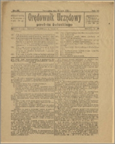 Orędownik Urzędowy Powiatu Świeckiego, 1928, Nr 38