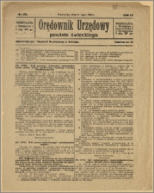 Orędownik Urzędowy Powiatu Świeckiego, 1928, Nr 39