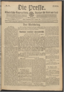 Die Presse 1916, Jg. 34, Nr. 10 Zweites Blatt, Drittes Blatt