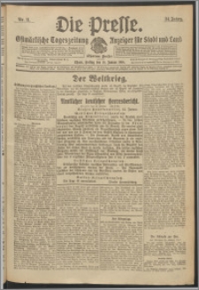 Die Presse 1916, Jg. 34, Nr. 11 Zweites Blatt