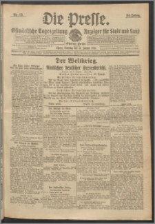 Die Presse 1916, Jg. 34, Nr. 13 Zweites Blatt, Drittes Blatt
