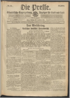 Die Presse 1916, Jg. 34, Nr. 32 Zweites Blatt
