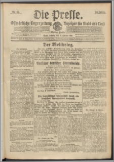 Die Presse 1916, Jg. 34, Nr. 37 Zweites Blatt, Drittes Blatt