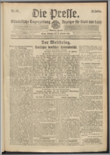 Die Presse 1916, Jg. 34, Nr. 38 Zweites Blatt, Drittes Blatt