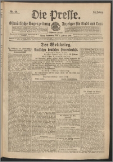Die Presse 1916, Jg. 34, Nr. 40 Zweites Blatt