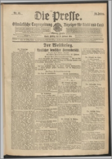 Die Presse 1916, Jg. 34, Nr. 41 Zweites Blatt