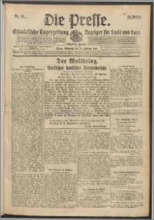 Die Presse 1916, Jg. 34, Nr. 45 Zweites Blatt