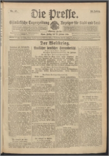Die Presse 1916, Jg. 34, Nr. 47 Zweites Blatt