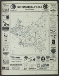 Rzeczpospolita Polska i Wolne Miasto Gdańsk : mapa do Księgi Adresowej Polski dla handlu, przemysłu, rzemiosł i rolnictwa