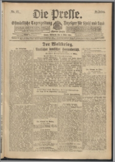 Die Presse 1916, Jg. 34, Nr. 57 Zweites Blatt