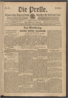 Die Presse 1916, Jg. 34, Nr. 62 Zweites Blatt