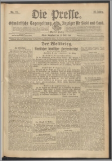 Die Presse 1916, Jg. 34, Nr. 72 Zweites Blatt
