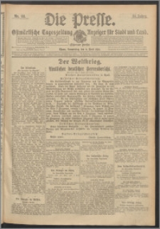 Die Presse 1916, Jg. 34, Nr. 82 Zweites Blatt, Drittes Blatt