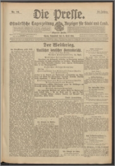 Die Presse 1916, Jg. 34, Nr. 90 Zweites Blatt