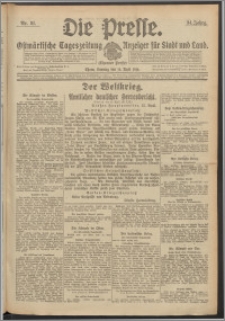 Die Presse 1916, Jg. 34, Nr. 91 Zweites Blatt, Drittes Blatt